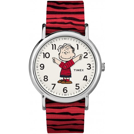 Reloj Timex TW2R41200 Weekender Peanuts Collection (Importación USA)