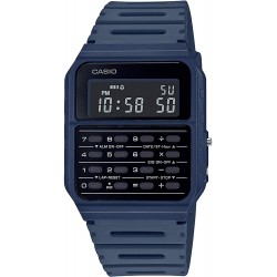 Reloj Casio CA-53WF-2B Calculator Blue Digital Hombre Origin (Importación USA)