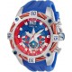 Reloj Invicta 33162 Blue Marvel Captain America Hombre Silicone