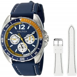 Reloj Nautica N09915G Hombre Quartz Resin Silicone (Importación USA)