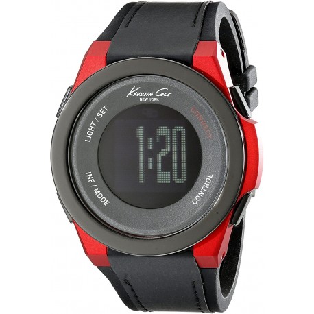Reloj Kenneth Cole 10022807 New York Unisex KC Connect Technology Digital Display Japanese Quartz Black