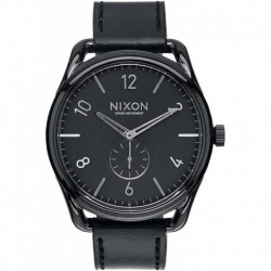 Reloj NIXON A465-000-00 C45 Leather A465-000 Hombre WristRel (Importación USA)