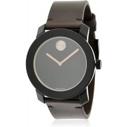 Reloj Movado 3600443 Hombre Stainless Steel Swiss-Quartz Lea (Importación USA)
