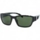 Gafas adidas SP0007 01N Hombre Shiny Black/Green Lenses Rectangular 57mm