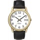 Reloj Timex T2H291 T2H291 Hombre Indiglo Easy Reader White Dial Leather Band Analog
