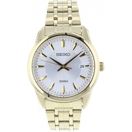Reloj Seiko SGEG12 Hombre Stainless Steel Analog White Dial
