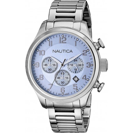 Reloj Nautica N17647G Hombre BFD 101 CHRONO Analog Display Q (Importación USA)