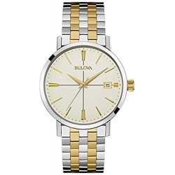 Reloj Bulova 98B255 Two Tone Gold Bracelet (Importación USA)