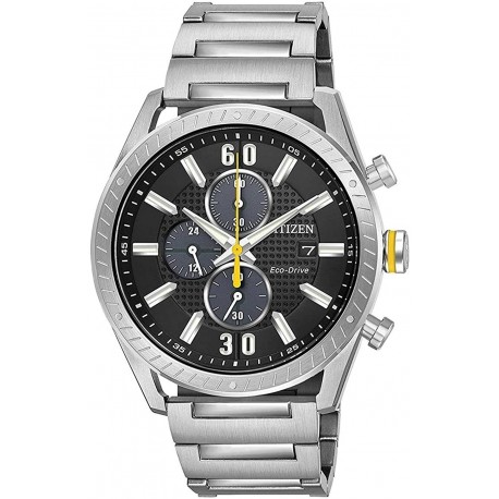 Reloj Citizen CA0660-54E CTO Eco-Drive Movement Black Dial H (Importación USA)