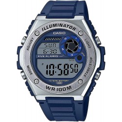 Reloj Casio MWD-100H-2AVEF Collection Hombre Blue Resin (Importación USA)