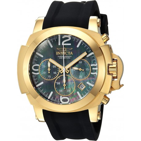 Reloj Invicta 22277 Hombre Coalition Forces Stainless Steel Quartz Silicone Strap Black 26 Model: