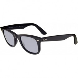Gafas Ray-Ban WAYFARER ESCLUSIVE RB 2140 Shiny Black/Light Grey 50/22/150 unisex