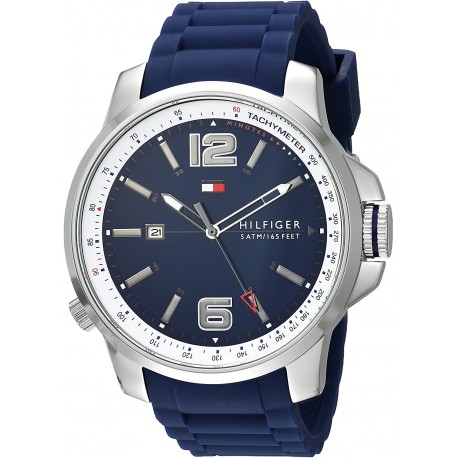 Reloj Tommy Hilfiger 1791220 Hombre Cool Sport Analog Display Japanese Quartz Blue