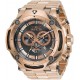 Reloj Invicta 33661 Hombre Shaq Swiss Quartz Stainless Steel Carbon Fiber Strap Rose Gold 26 Model: