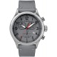 Reloj Timex TW2R70700 Hombre Quartz Leather Strap Gray 20 Ca (Importación USA)