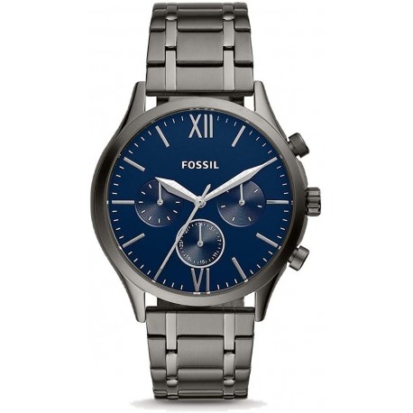 Reloj Fossil BQ2401 Fenmore Midsize Multifunction Smoke Stainless Steel