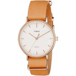 Reloj Timex TW2P91200AA TW2P91200 Fairfield Unisex Analog White Casual Quartz