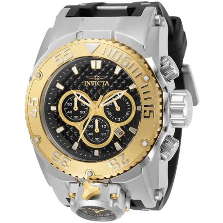 Reloj Invicta 31442 Bolt Chronograph Quartz Black Dial Hombr (Importación USA)