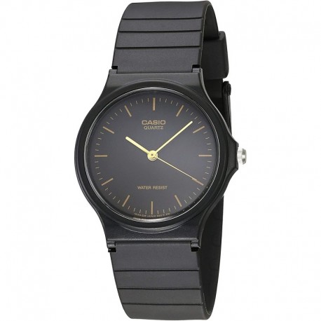 Reloj Hombre Casio MQ24-1E Black Resin (Importación USA)
