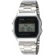 Reloj Hombre Casio A158WA-1DF Stainless Steel Digital (Importación USA)