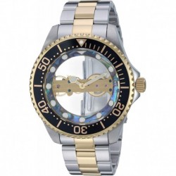 Reloj Invicta 26409 Hombre Pro Diver Mechanical-Hand-Wind Stainless-Steel Strap Two Tone 22 Model: