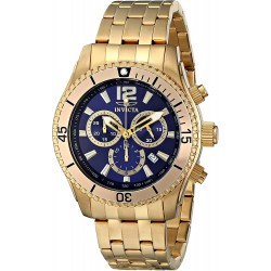Reloj Invicta 0623 Hombre II Collection Chronograph 18k Gold (Importación USA)