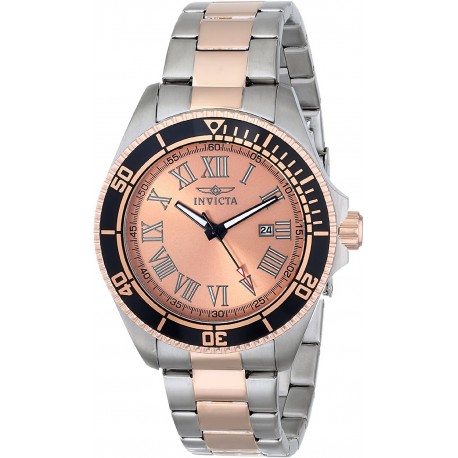 Reloj Invicta INVICTA-15001 Hombre Pro Diver Two-Tone Rose Gold-Plated Stainless Steel