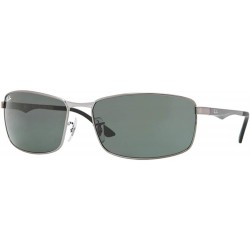 Gafas Ray-Ban RB3498 For Men Gunmetal/Green 64 mm