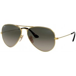 Gafas Ray-Ban Ray Ban RB3025 AVIATOR LARGE METAL 181/71 58M Gold/Light Gray Gradient Dark For Hombre Mujer