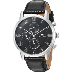 Reloj Tommy Hilfiger 1791401 Hombre Sophisticated Sport Stainless Steel Quartz Leather Strap Black 21.5 Model: