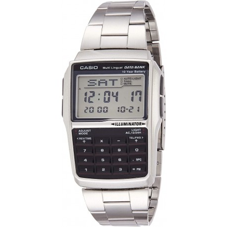 Reloj Hombre Casio General Data Bank DBC-32D-1ADF - WW (Importación USA)