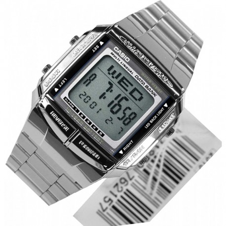 Reloj Hombre Casio DB360-1AV Digital Databank (Importación USA)
