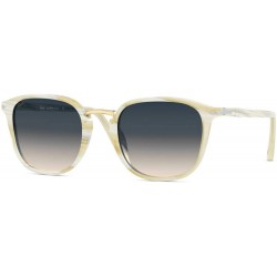 Gafas Persol PO3186S 111543 Hombre color Ivory blue lens size 53 mm