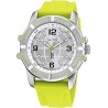 Reloj Nautica NAPGCF012 Hombre Quartz Silicone Strap Green 2 (Importación USA)