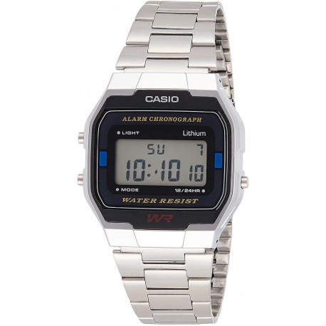 Reloj Casio A163WA-1QES A163WA-1QGF Hombre Collection Classi (Importación USA)