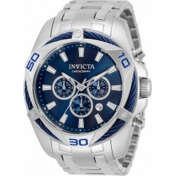 Reloj Invicta 32373 Bolt Chronograph Quartz Blue Dial Hombre (Importación USA)