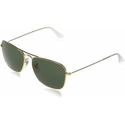 Gafas Ray-Ban RB 3136 Caravan 001 Arista/Crystal Green 55 mm