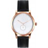 Reloj SVA0006 SURVAN Designer Swiss Quartz for Hombre Sapphire Mirror Stainless Case Leather Strap