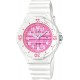 Reloj Casio LRW-200H-4C White Resin Band Analog Mujer 100M W (Importación USA)