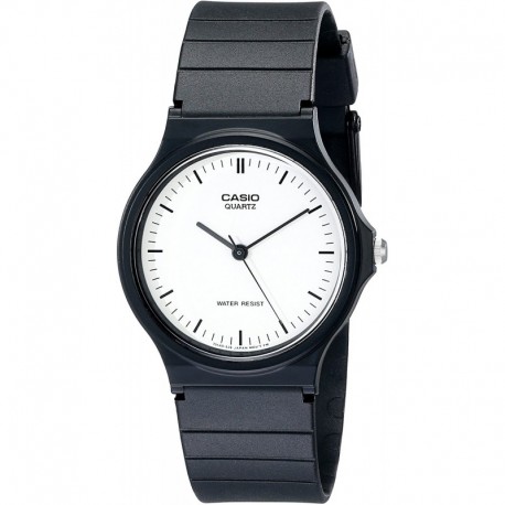Reloj Hombre Casio MQ24-7E Casual With Black Resin Band (Importación USA)