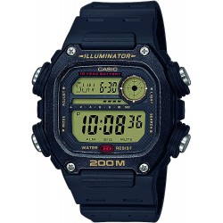 Reloj Casio DW-291H-9AVEF Collection Hombre Black Resin (Importación USA)