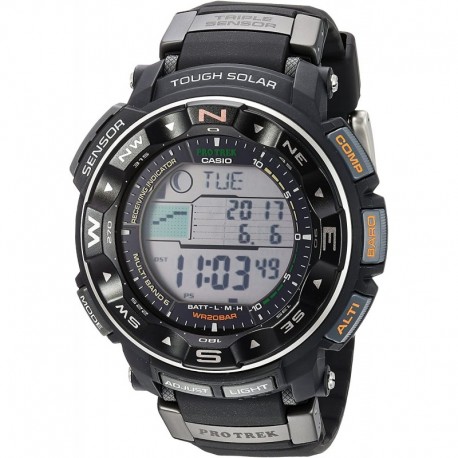 Reloj Hombre Casio Pro Trek PRW2500R Tough Solar Digit 60520 (Importación USA)