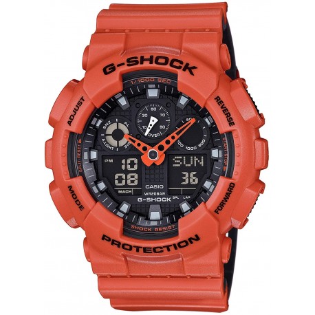 Reloj Casio G-Shock XL Series Quartz Sport Resin Strap Orang (Importación USA)