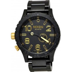 Reloj NIXON A057-1041 51-30 Tide Matte Black/Gold