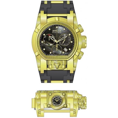 Reloj Invicta 26713 Hombre Reserve Stainless Steel Quartz Si (Importación USA)