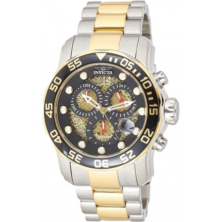 Reloj Invicta 19839SYB Hombre Pro Diver Swiss Quartz Two-Tone Stainless Steel