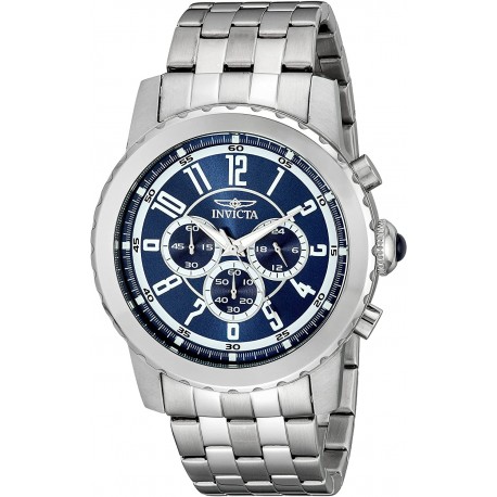 Reloj Invicta 19464 Hombre Specialty Analog Display Japanese Quartz Silver