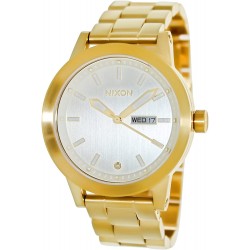 Reloj NIXON A263-502 Quartz Stainless Steel Strap Gold Model (Importación USA)