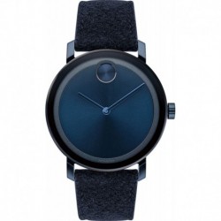Reloj Movado 3600613 Bold Blue Ion-Plated Stainless Steel Le (Importación USA)