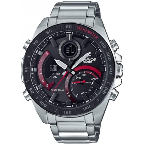 Reloj Casio ECB-900DB-1AER Hombre Year-Round Quartz Stainles (Importación USA)